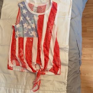 American Flag Tank Top